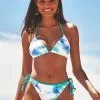 Cupshe Molly Tie Dye Halter Bikini