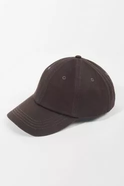 Cupshe Rendezvous Minimalism Brown Baseball Cap