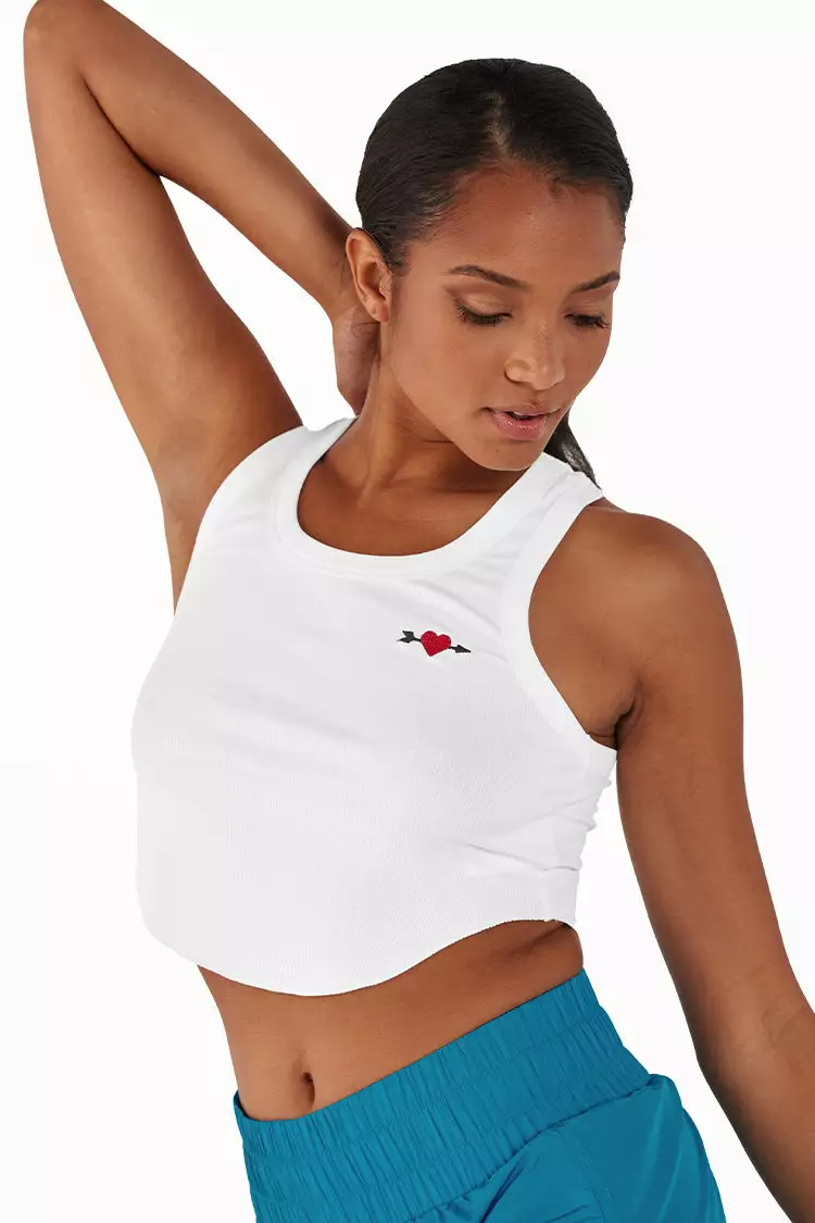 Cupshe Marian Round Neck Sleeveless Crop Top 1 Cupshe Marian Round Neck Sleeveless Crop Top