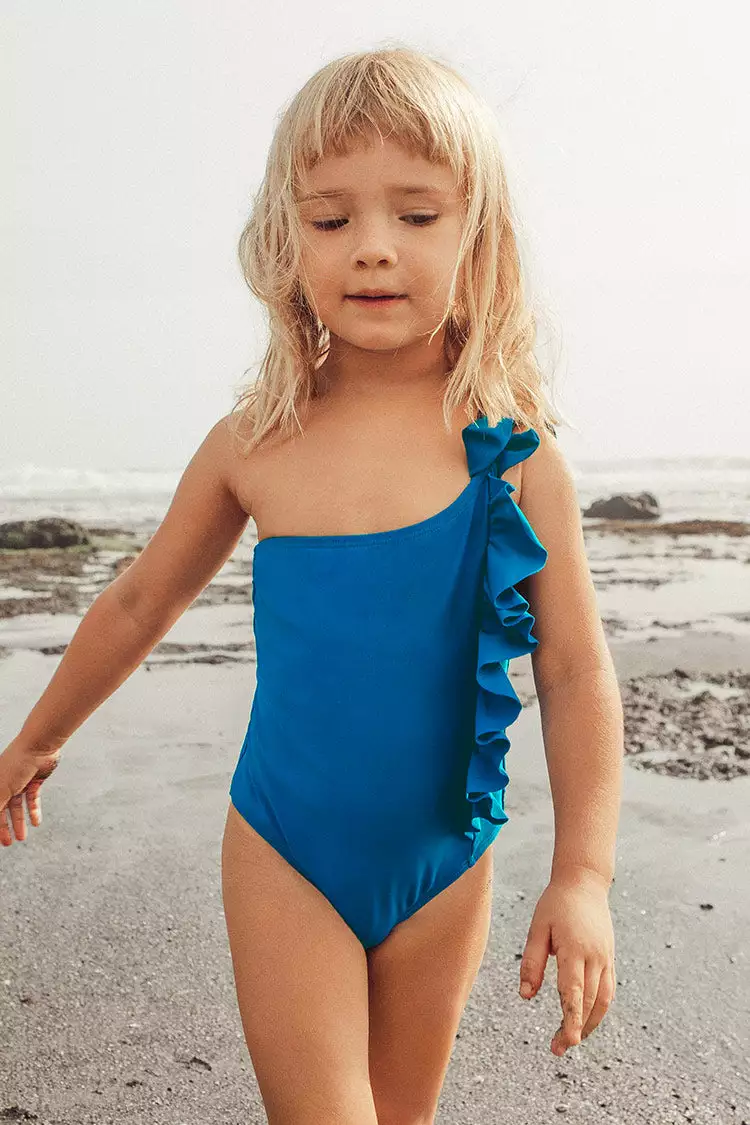 Cupshe Indie One Shoulder Ruffle One Piece Swimsuit For Toddler Girls And Girls 1 Cupshe Indie One Shoulder Ruffle One Piece Swimsuit For Toddler Girls And Girls