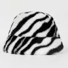 Cupshe Dynamic star Zebra Striped Fluffy Bucket Hat