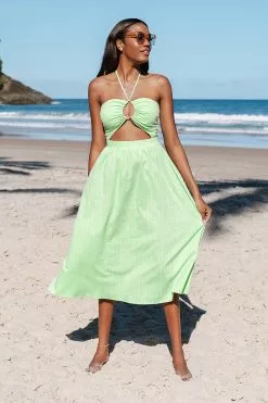 Cupshe Joselyn Cut out Drawstring A-Shape Dress