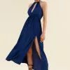 Cupshe Monserrat Cut-out Front Halter Dress