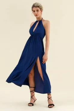 Cupshe Monserrat Cut-out Front Halter Dress