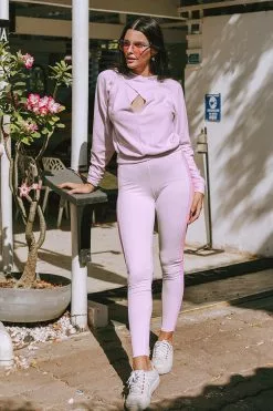 Cupshe Icon Cut Out Front Hoodie