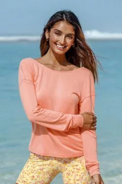 Cupshe Peachy Drop Shoulder Sweatshirt 8 Cupshe Peachy Drop Shoulder Sweatshirt -Deals Cupshe Store 1 187e721e b8d5 4728 9674 76ce5cdc465b