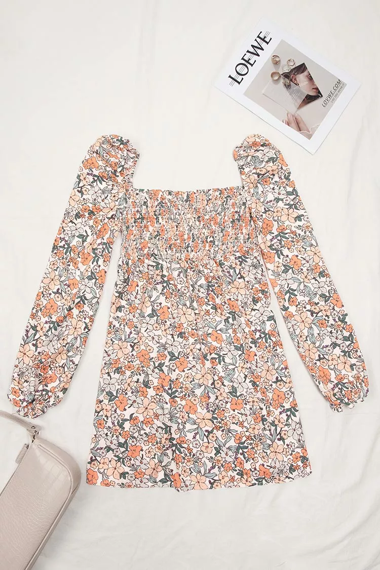 Cupshe Elodie Ditsy Square Neck A-shape Dress 3 Cupshe Elodie Ditsy Square Neck A-shape Dress - Image 3