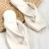 Cupshe Sweetpea Minimalist Thong Sandals