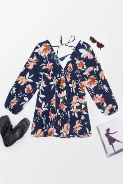 Cupshe Laisha Floral Plunge Neck Dress -Deals Cupshe Store 1 1ebd6cf7 4a4e 4768 a308 4bdd68ba9b4b