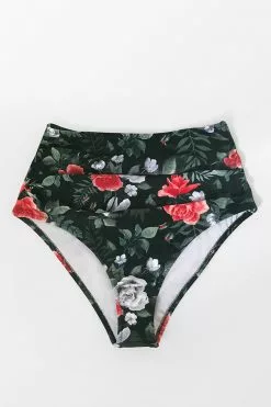 Cupshe Red Floral High-Waisted Bikini Bottom 10 Cupshe Red Floral High-Waisted Bikini Bottom -Deals Cupshe Store 1 25b4cbd6 612b 45e4 af1d f2810878b7ff