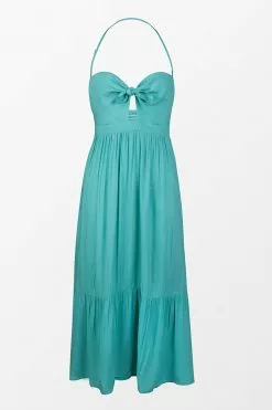 Cupshe Kianna Sweetheart Neck Halter Bandeau Midi Dress