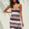 Cupshe Katie Boho Crisscross Dress