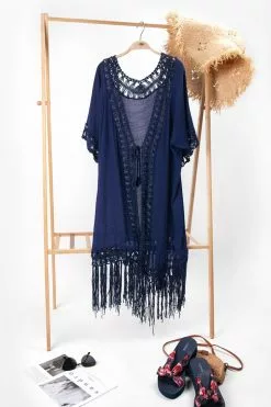 Cupshe Flamenco Navy Front Open Tassel Crochet Kimono 8 Cupshe Flamenco Navy Front Open Tassel Crochet Kimono -Deals Cupshe Store 1 2 13b99c45 559b 433f 9ca8 facb207de28d