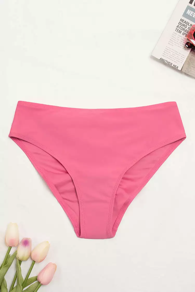 Cupshe Floral Impressions Back Shirred Hipster Bikini Bottom 3 Cupshe Floral Impressions Back Shirred Hipster Bikini Bottom - Image 3