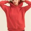 Cupshe Sundae Red Hoodie