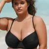 Cupshe Elizabeth Lace-up Back Plus Size Bikini Top