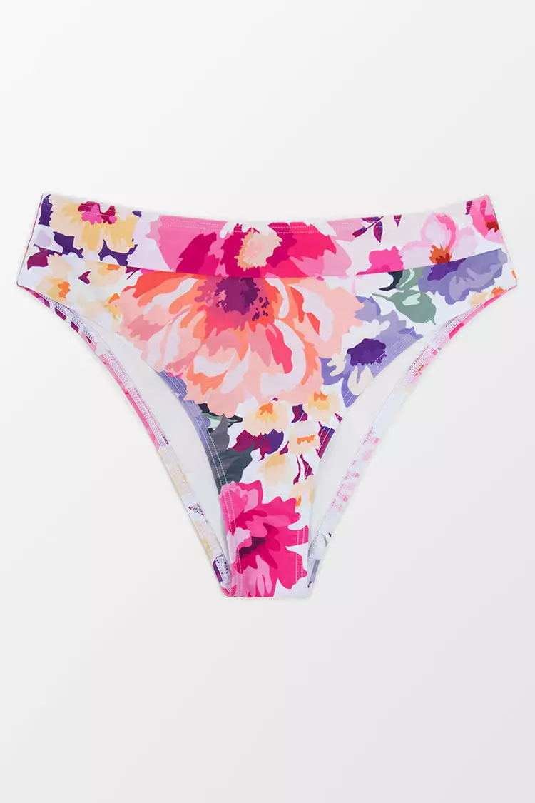 Cupshe Zaria Floral Bikini Bottom 3 Cupshe Zaria Floral Bikini Bottom - Image 3