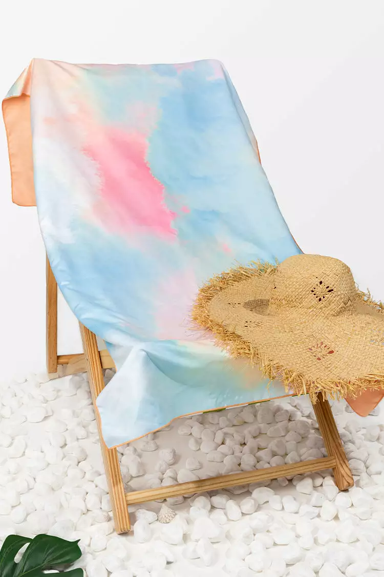 Cupshe Candy Skies Tie Dye Beach Blanket 3 Cupshe Candy Skies Tie Dye Beach Blanket - Image 3