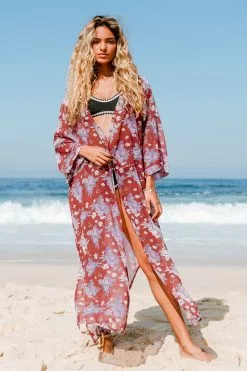 Cupshe Lilah Floral Sheer Kimono