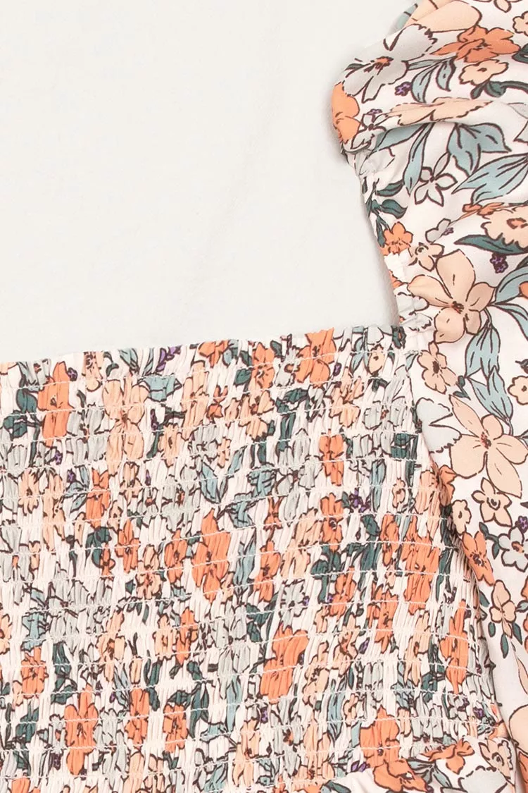 Cupshe Elodie Ditsy Square Neck A-shape Dress 5 Cupshe Elodie Ditsy Square Neck A-shape Dress - Image 5