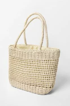 Cupshe Oceanside Braided Tote Bag