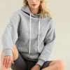 Cupshe Snow Kiss Gray Hoodie