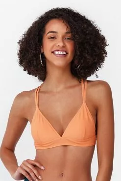 Cupshe Triangle Braided Bikini Top