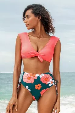 Cupshe Neon Pink Cap Sleeve Knotted Bikini Top 10 Cupshe Neon Pink Cap Sleeve Knotted Bikini Top -Deals Cupshe Store 1 3b575f79 1317 4a33 b363 c58100c1fe71