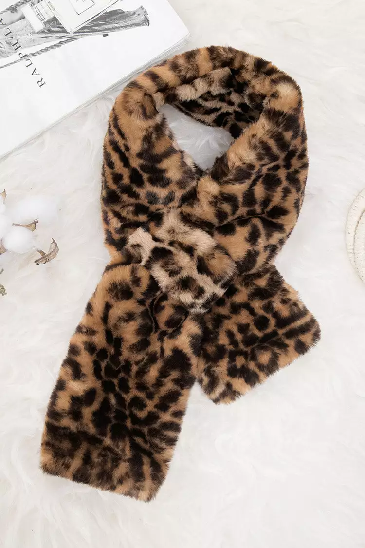 Cupshe Explorer Leopard Criss Cross Scarf 1 Cupshe Explorer Leopard Criss Cross Scarf