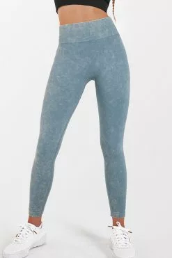 Cupshe Perfectly Blue High Waisted Leggings