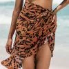 Cupshe Wild At Heart Ruffled Sarong