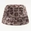 Cupshe Dynamic star Leopard Fluffy Bucket Hat