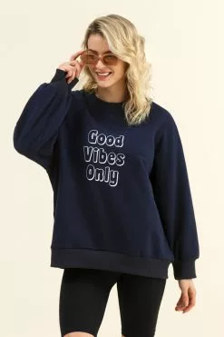 Cupshe Charmed Crewneck Sweatshirt