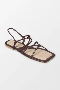 Cupshe Flirt Square Toe Double-strap Sandals