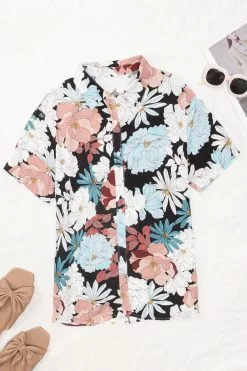Cupshe Alysha Floral Collar Shirt