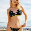 Cupshe Polka Dot Triangle Bikini