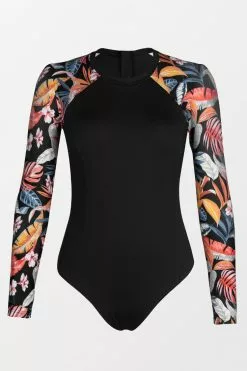 Cupshe Sariyah Tropical Zipper Long Sleeve One Piece Swimsuit -Deals Cupshe Store 1 60eddde1 43d0 4ff5 8035 ed03a9eddb4a
