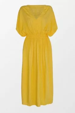 Cupshe Roselyn Ruched V Neck Dress -Deals Cupshe Store 1 6101238b f89c 4315 bfe7 edcda2daa266