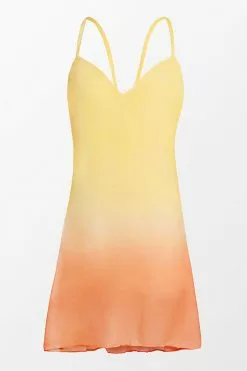 Cupshe Heather Ombre Print Adjustable Straps A-Shape Dress