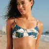 Cupshe Tayler Floral Back Hook Bikini Top