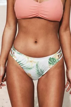Cupshe Paola Tropical And Floral Bikini Bottom