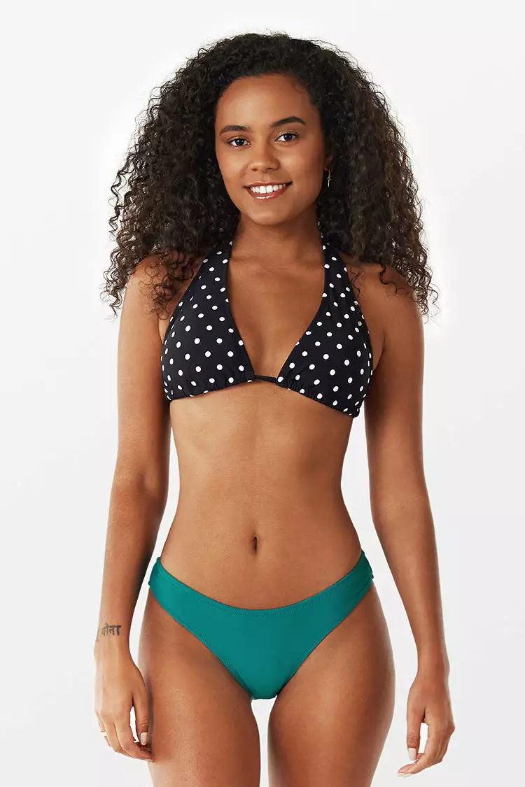 Cupshe Polka Dot Halter Bikini top 5 Cupshe Polka Dot Halter Bikini top - Image 5