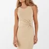 Cupshe Harmoni Twist Front Bodycon Dress