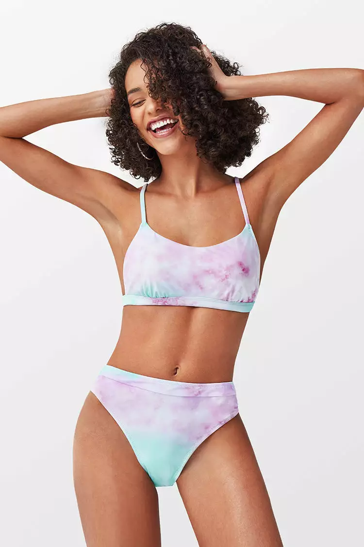 Cupshe Tie-Dye High Waisted Bikini 3 Cupshe Tie-Dye High Waisted Bikini - Image 3
