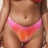 Cupshe Radiant Sun Ombre Cheeky Hipster Bikini Bottom