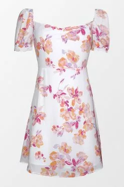 Cupshe Summer Floral Puffed Sleeve Ruched Dress -Deals Cupshe Store 1 720aa8d4 5c46 466c b031 190c224d0ff9