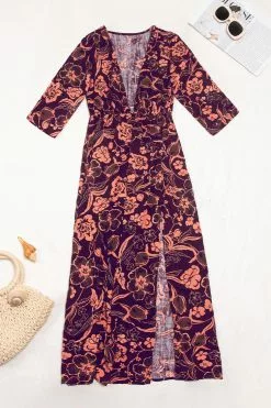 Cupshe Sally Floral Plunge Maxi Dress -Deals Cupshe Store 1 72f0d423 92fa 4b78 bfa8 69973f333bb9
