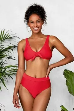 Cupshe Ribbed Red Bowknot Bikini -Deals Cupshe Store 1 73037b38 d1d7 45ae b442 1de525ff7fb5