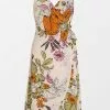 Cupshe Sylvia Floral Wrap Dress