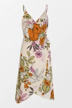 Cupshe Sylvia Floral Wrap Dress